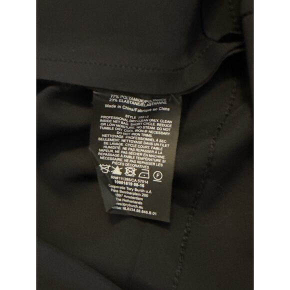 Tory Burch Waterbury Studded Dress Black Crew Neck Short Sleeve XL EUC - Picture 6 of 6